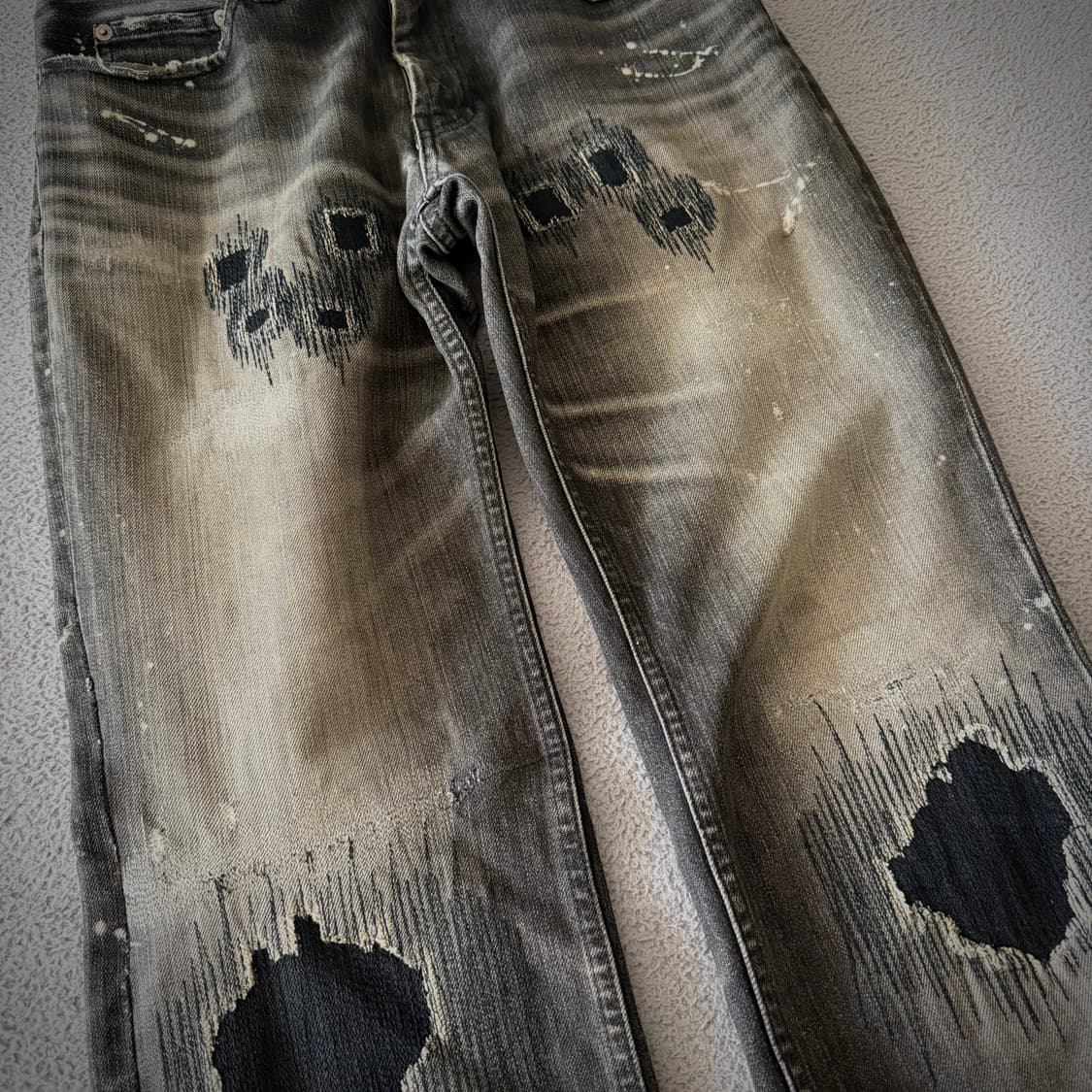 Number (N)ine 2001AW denim pants 상품이미지2