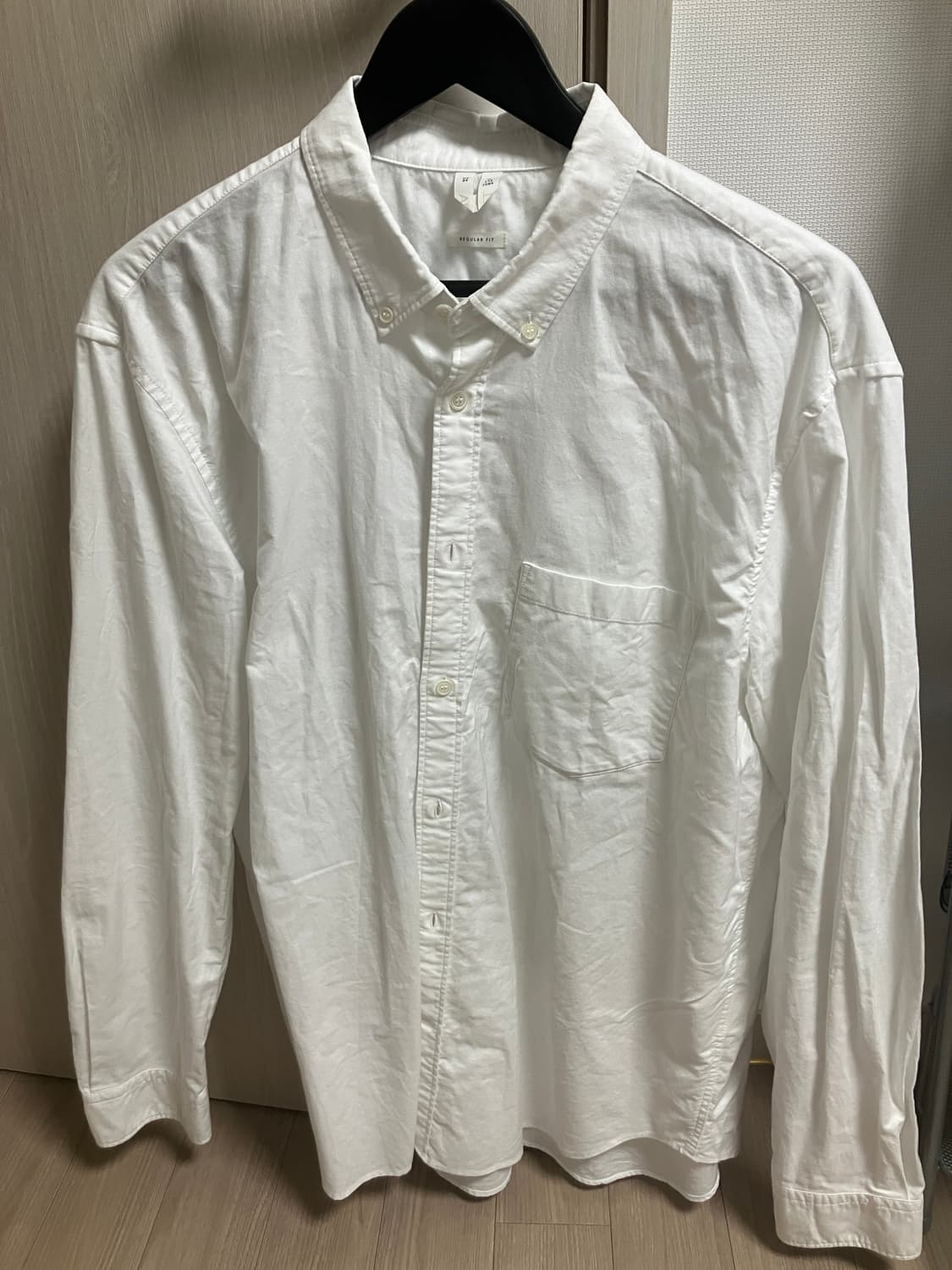 (54/XL) 아르켓 화이트 셔츠 arket 상품이미지1