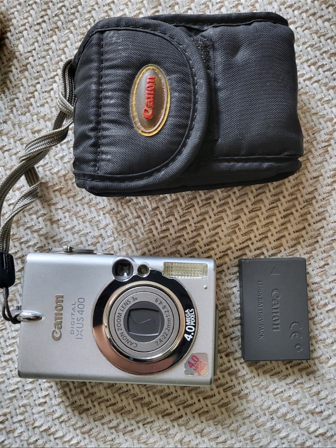 캐논 익서스 400 IXUS 배터리 포함 상품이미지2