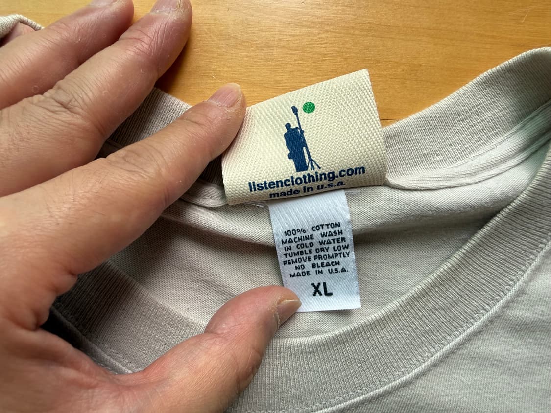 2003 MF DOOM 리스닝 파티 50장 한정 티셔츠 XL 상품이미지3