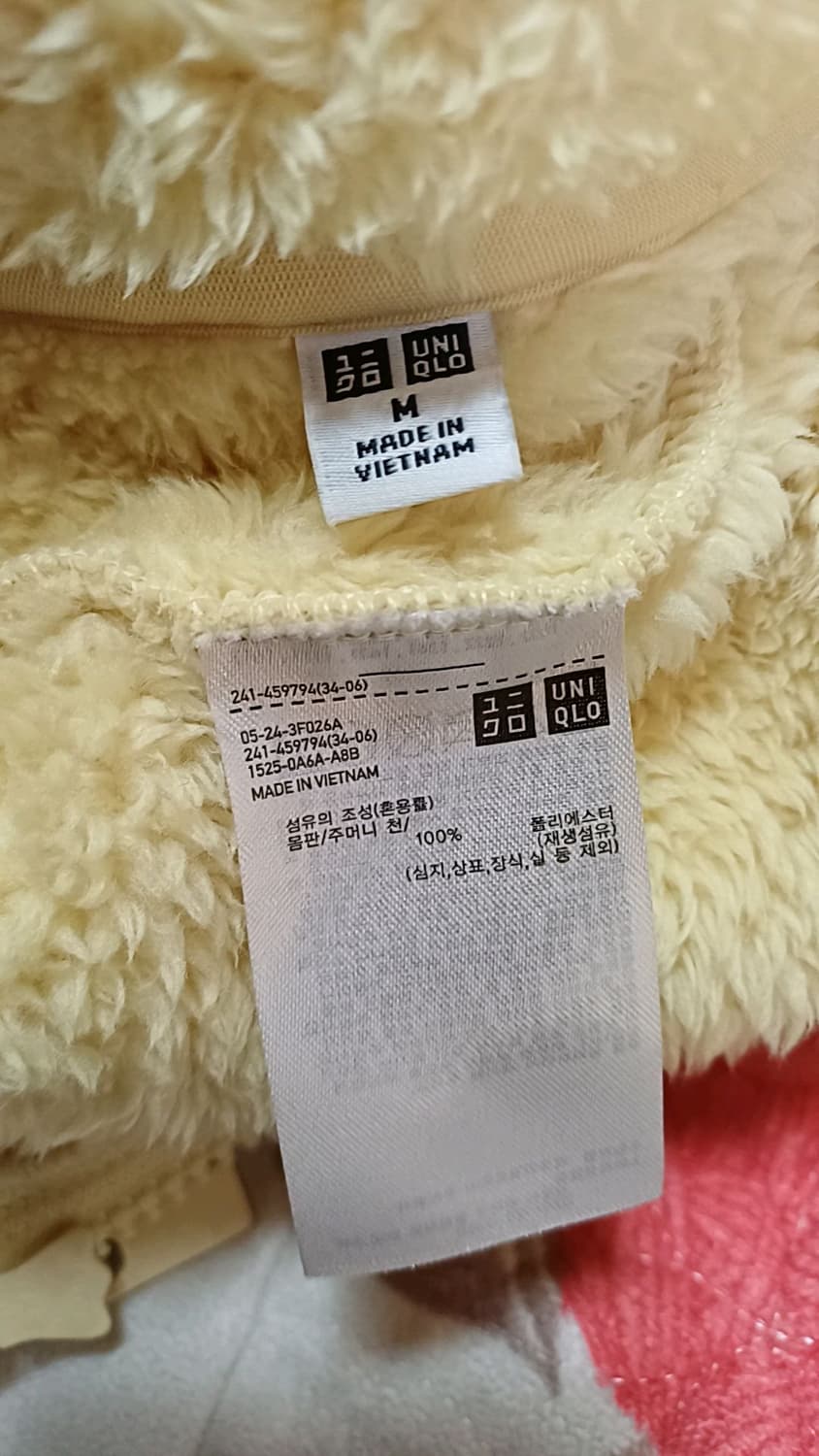 유니클로 후리스 M 여성77 가슴54 기장60 상품이미지3