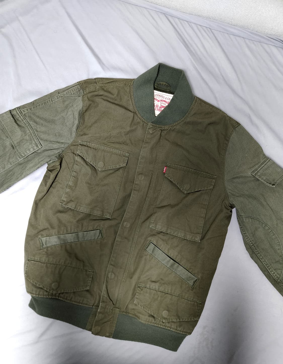 리바이스 코튼 항공 점퍼 자켓 M 상품이미지1