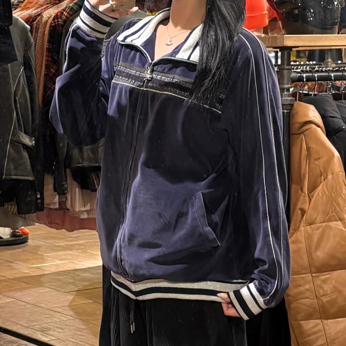 [HI] VTG 벨벳져지 딥인디고 상품이미지3