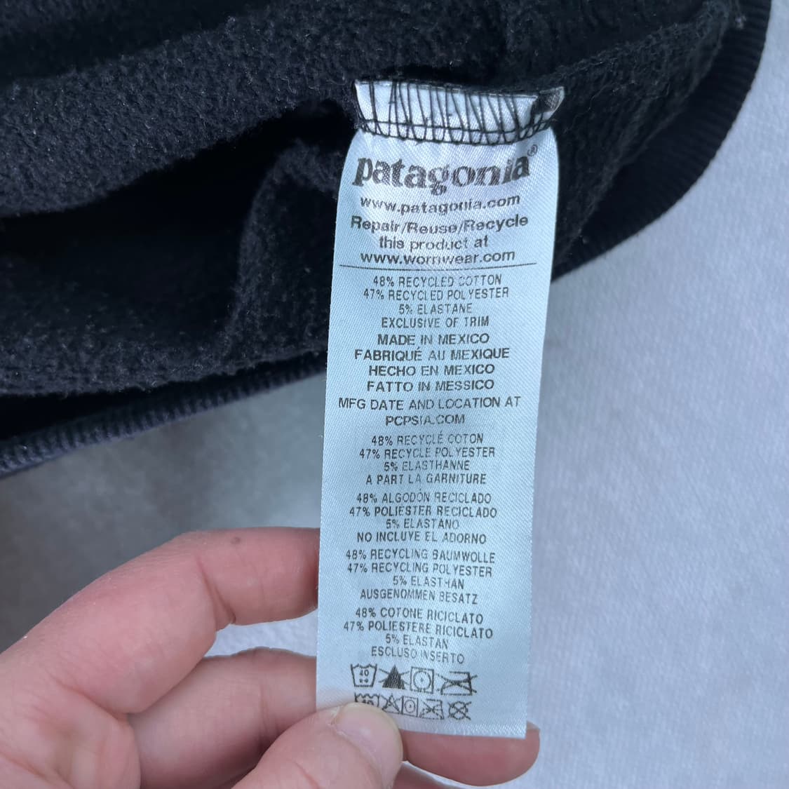 105 파타고니아 스몰로고 후드티 상품이미지5