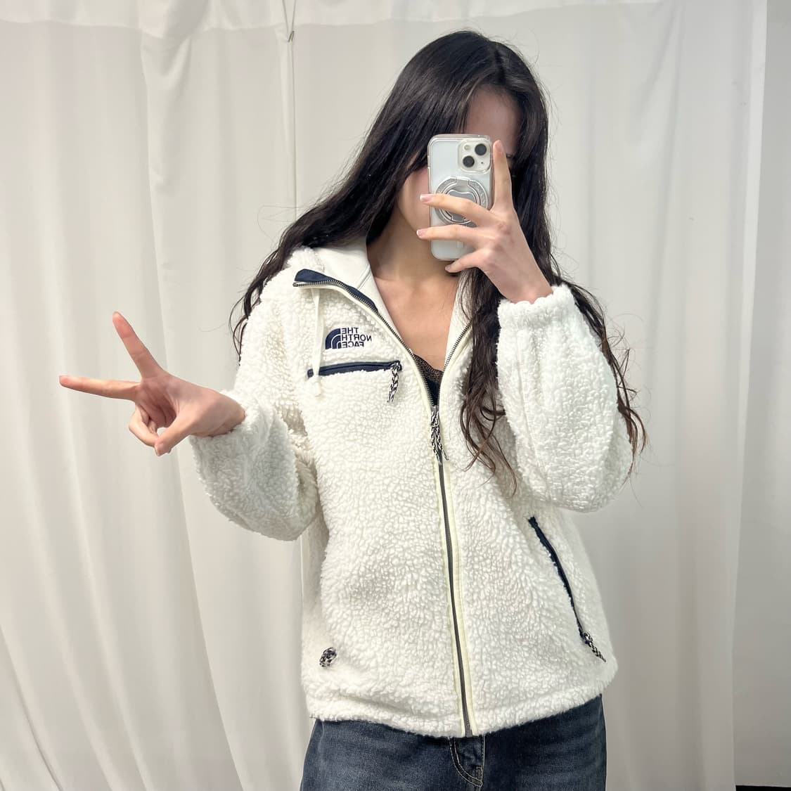 The North Face White Fleece 상품이미지3