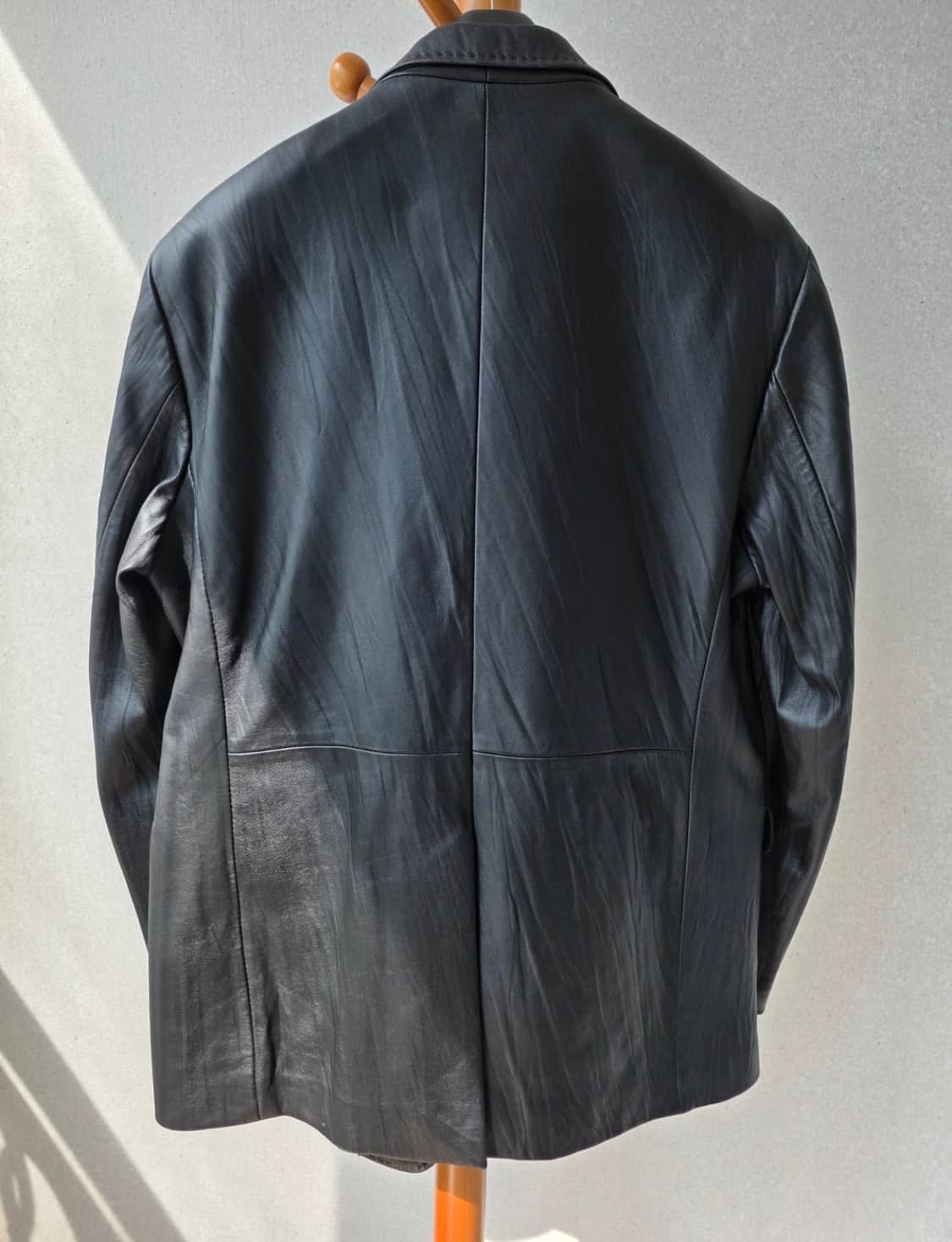 까르뜨 블랑슈 / 가죽 레더 블레이저 자켓 / 2xl 110 상품이미지2