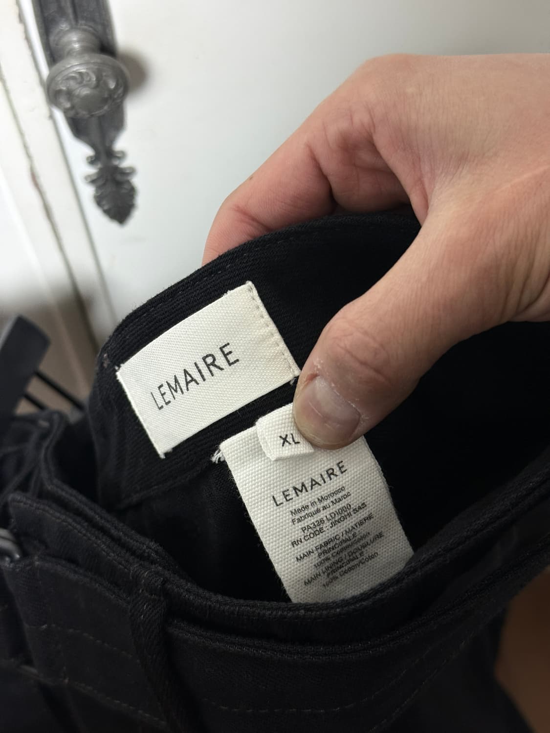 르메르 24fw 데님 워크 셋업 XL, XL 상품이미지10