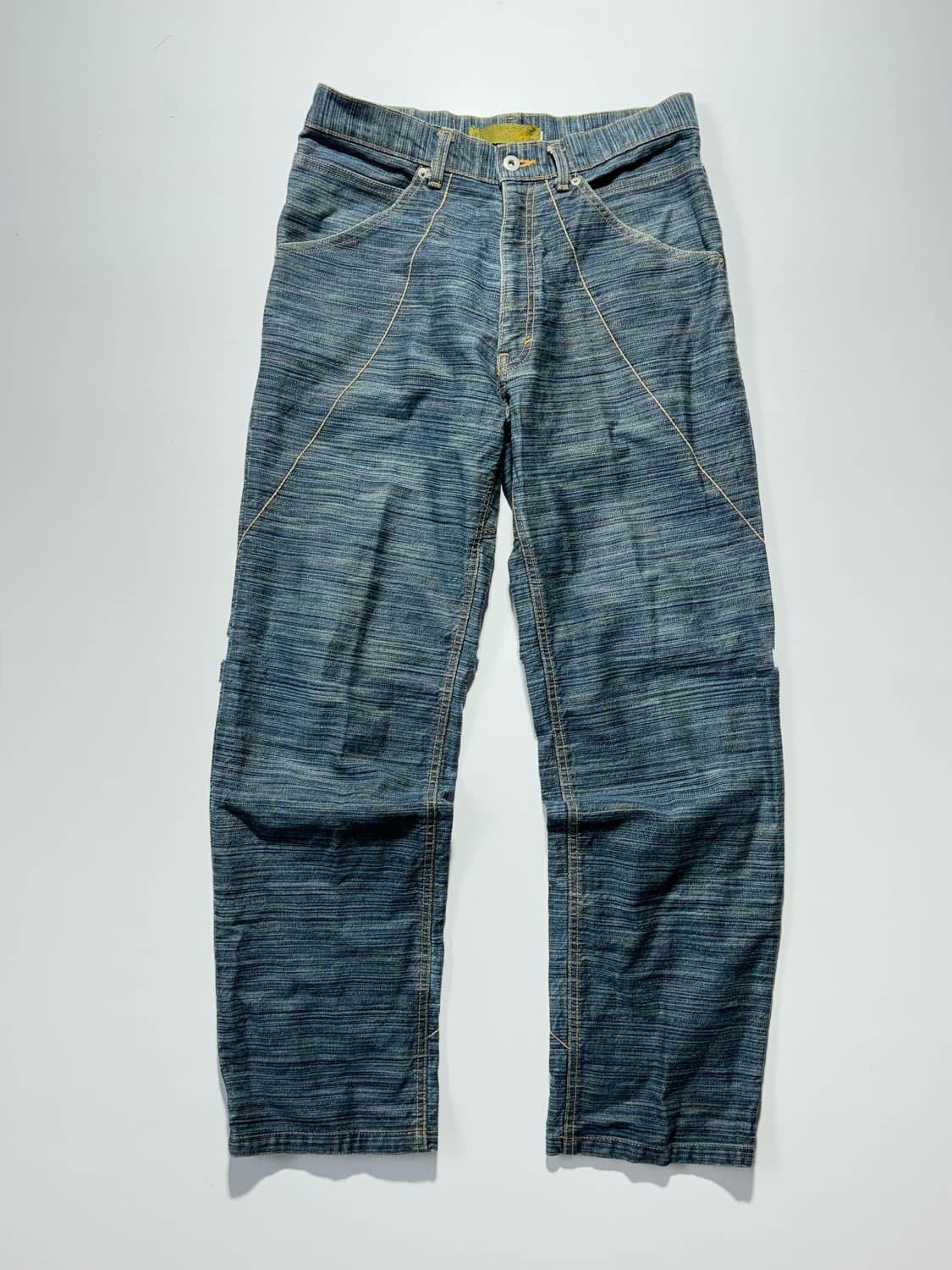 JPN 라인 디테일 데님 팬츠  상품이미지1