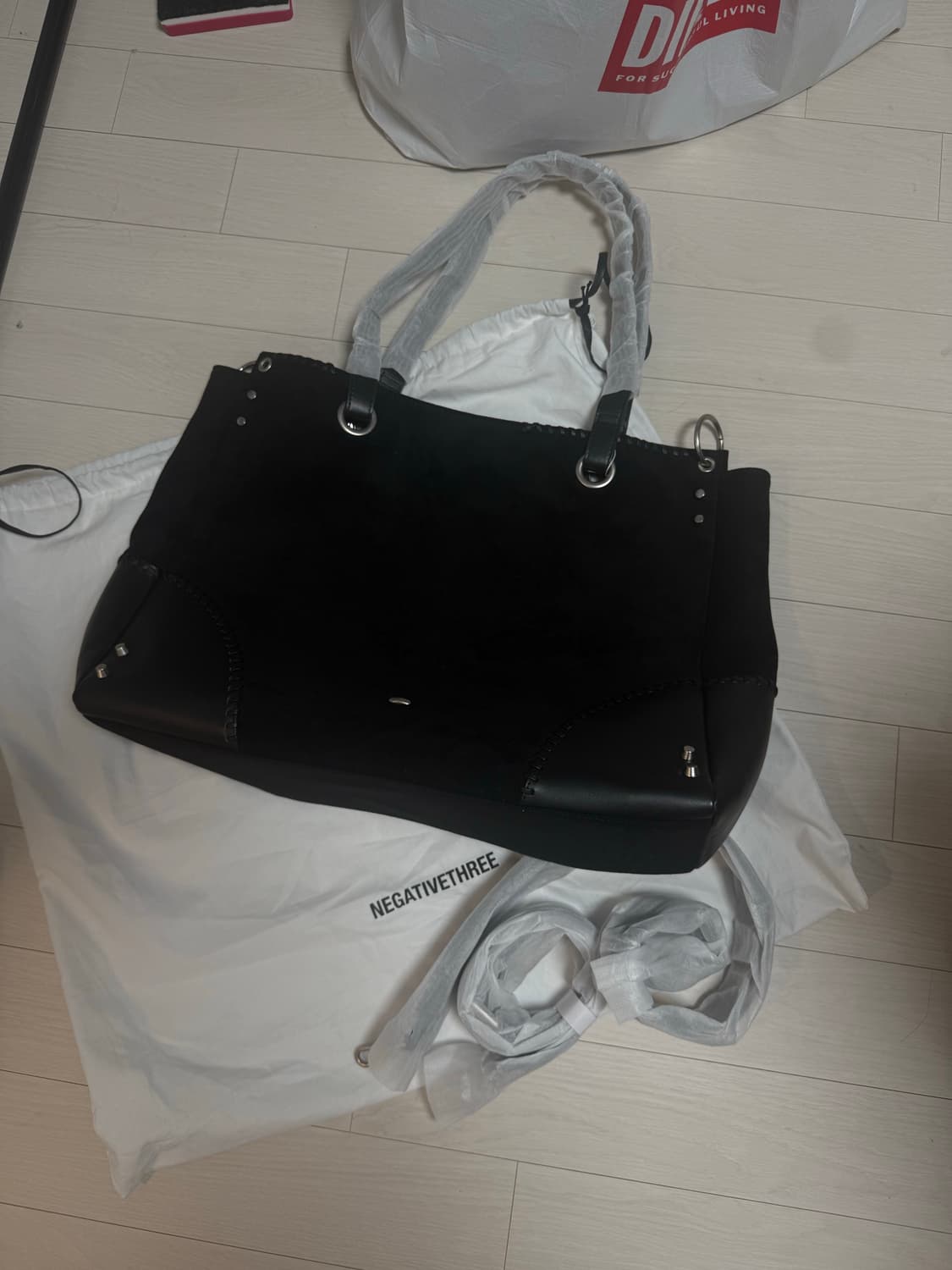 negativethree 투웨이 스웨이드 백  새상품  상품이미지6