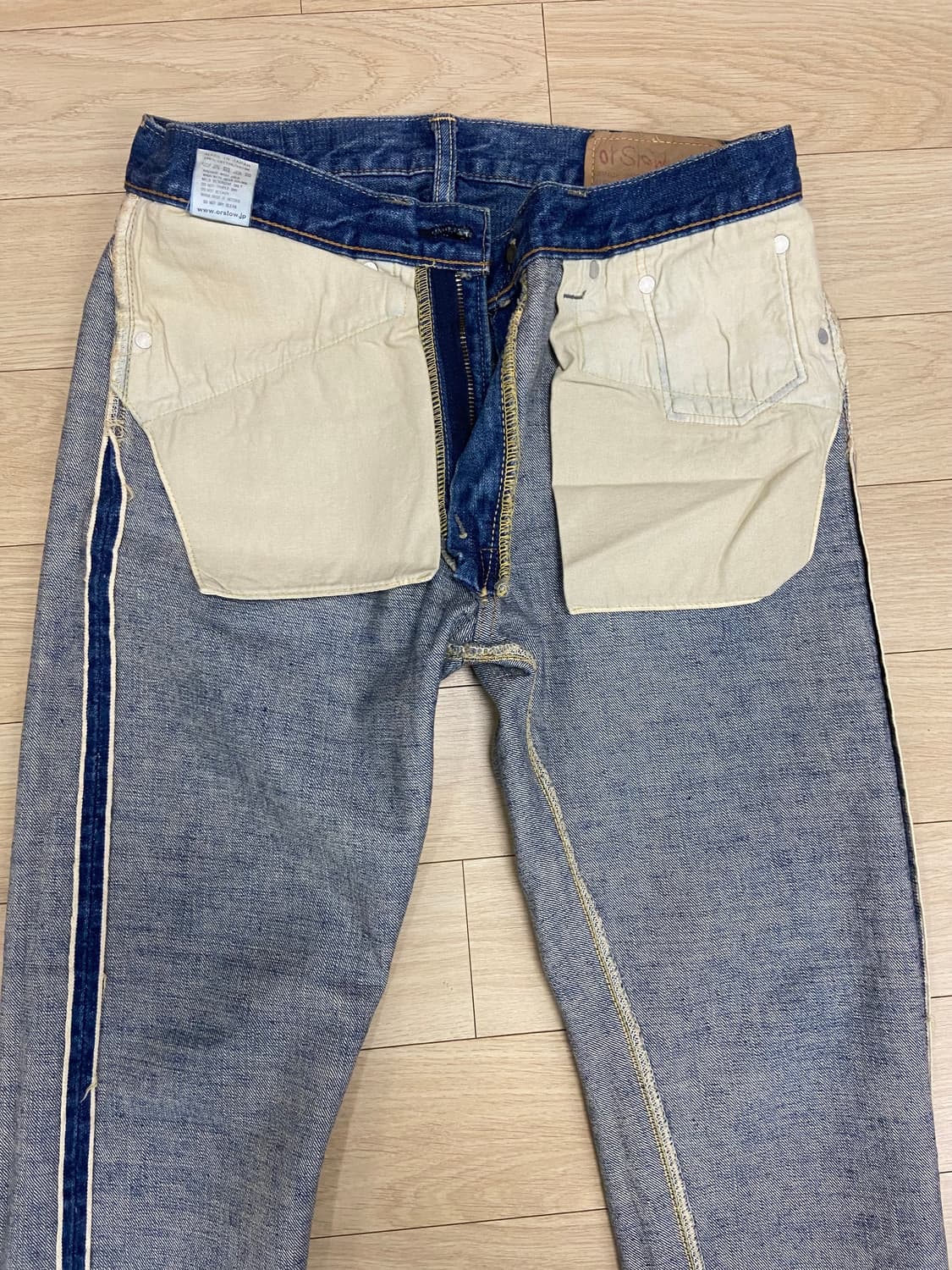 Orslow 107 IVY SLIM 데님 S(1) 사이즈 상품이미지4