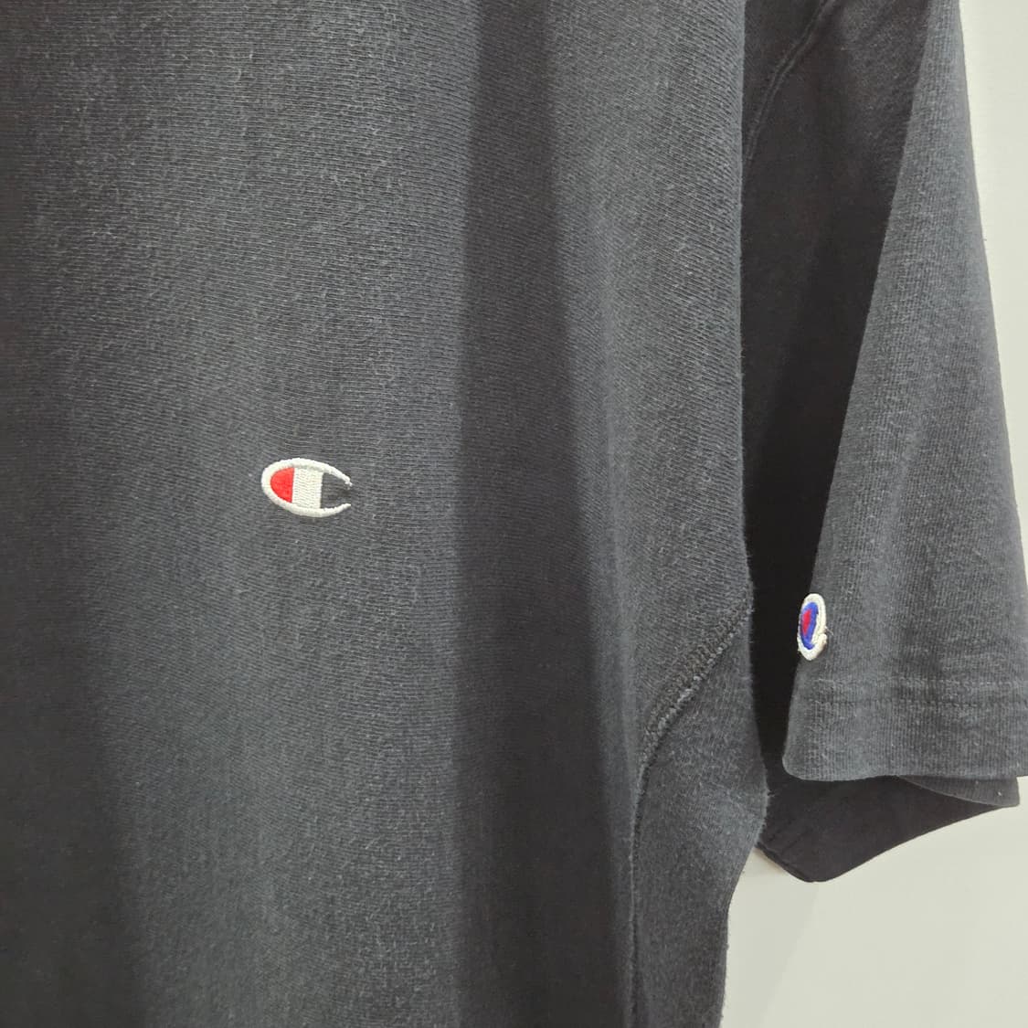 챔피온 리버스위브 티셔츠 블랙 L  상품이미지2