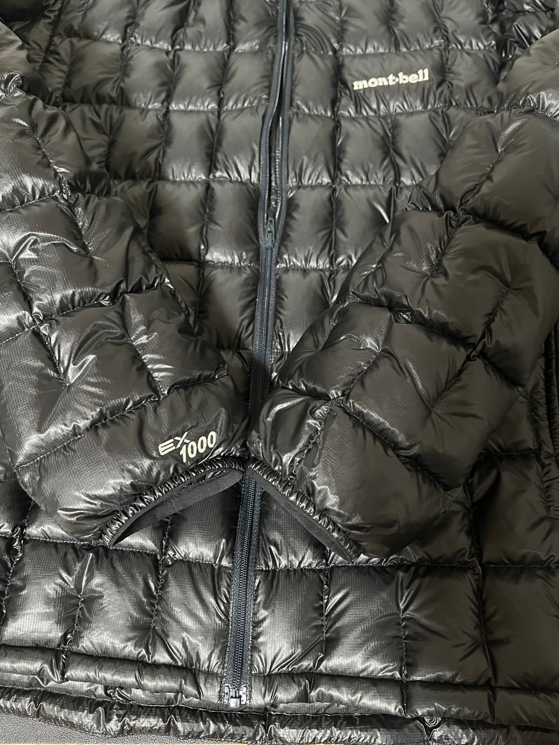 몽벨 플라즈마 1000 블랙 m사이즈 상품이미지4