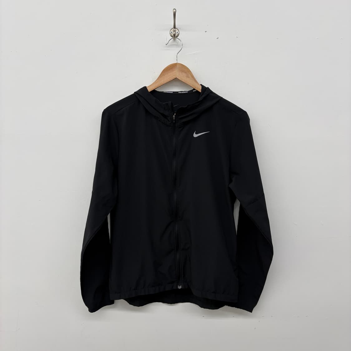 나이키 블랙 런닝 후드 바람막이 공용 M 상품이미지1