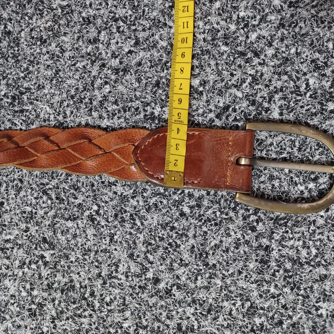 빈티지 소가죽 케이블 벨트 상품이미지4