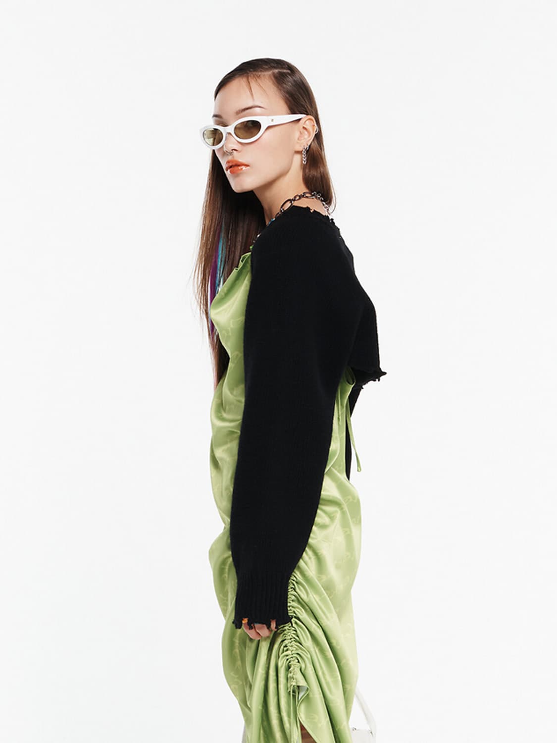 더오픈프로덕트 THEOPENPRODUCT 코튼 볼레로 상품이미지6