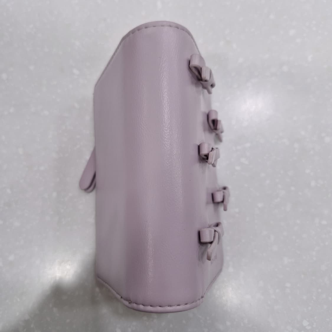 니코앤드 가죽 반지갑 리본 디테일 연보라 핑크 퍼플 상품이미지8