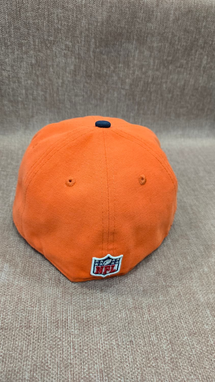 덴버 브롱코스 모자 남성용 오렌지 7 1/4 핏 NFL 뉴 에라 풋볼 상품이미지4