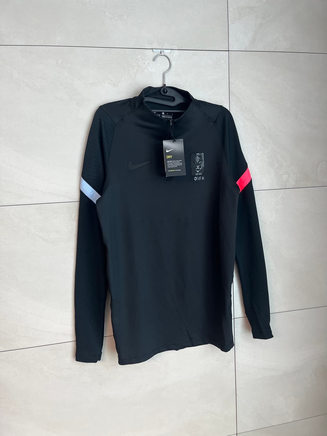 [새상품/L]20-22 나이키 선수지급용 대한민국 국대 드릴탑 져지 상품이미지3