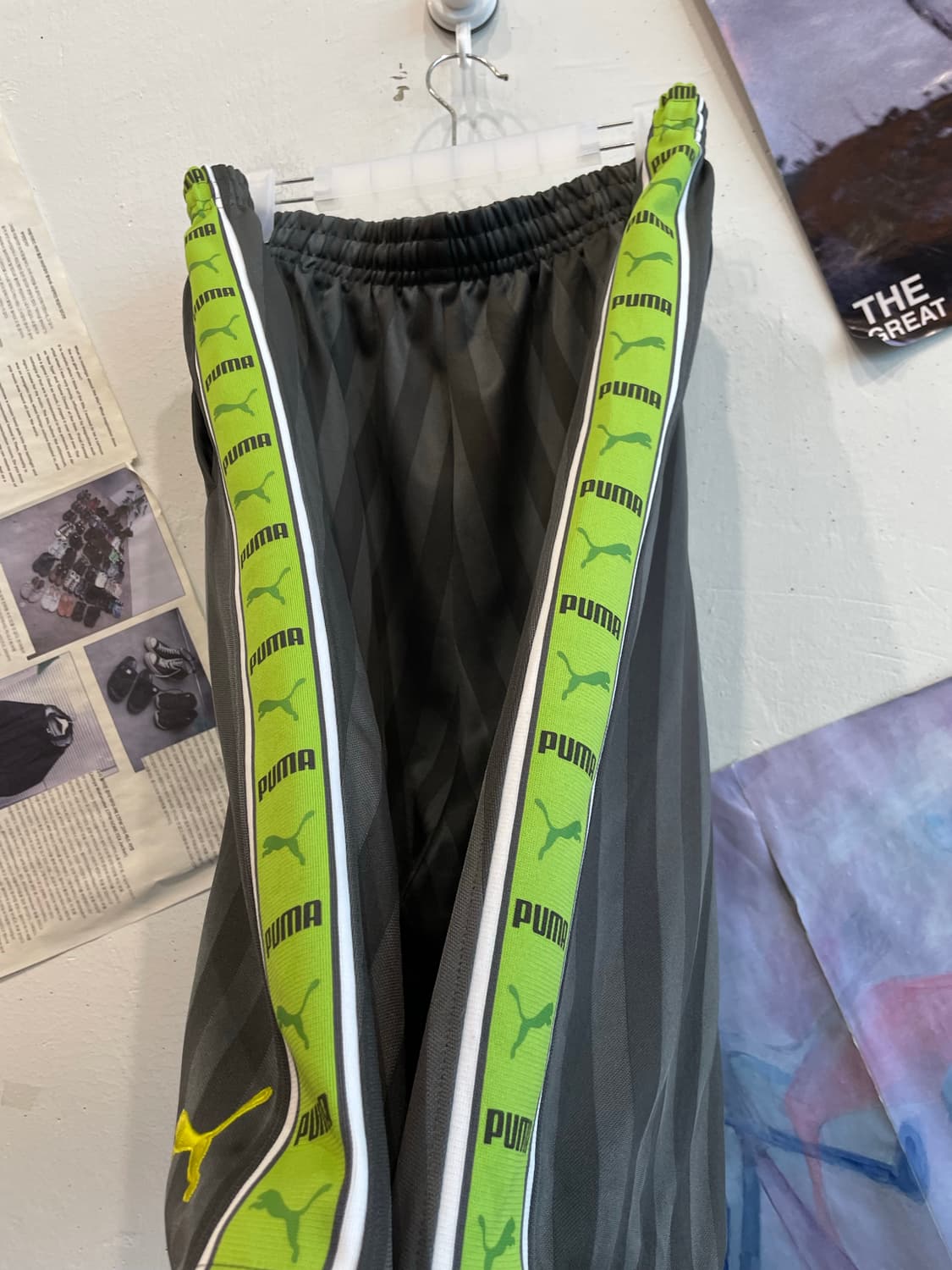 PUMA 퓨마 사이드로고 트랙 쇼츠 반바지  상품이미지1