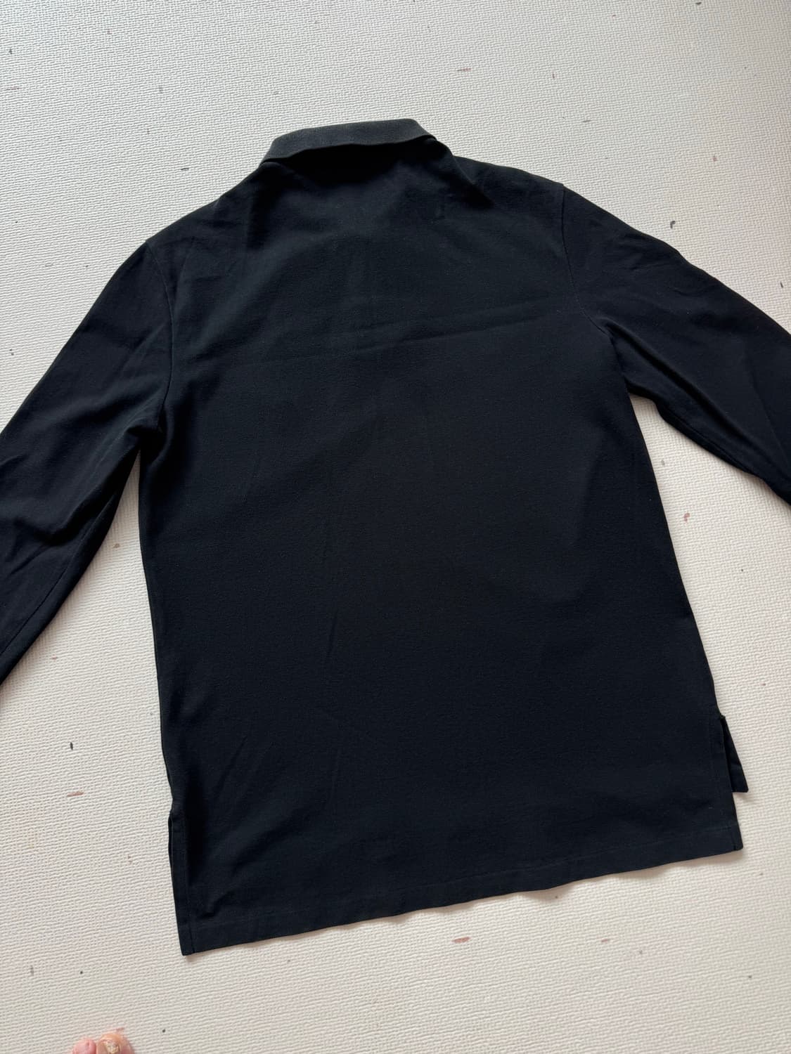 폴로 랄프로렌 빅포니 블랙/레드  PK 카라 긴팔티  상품이미지4