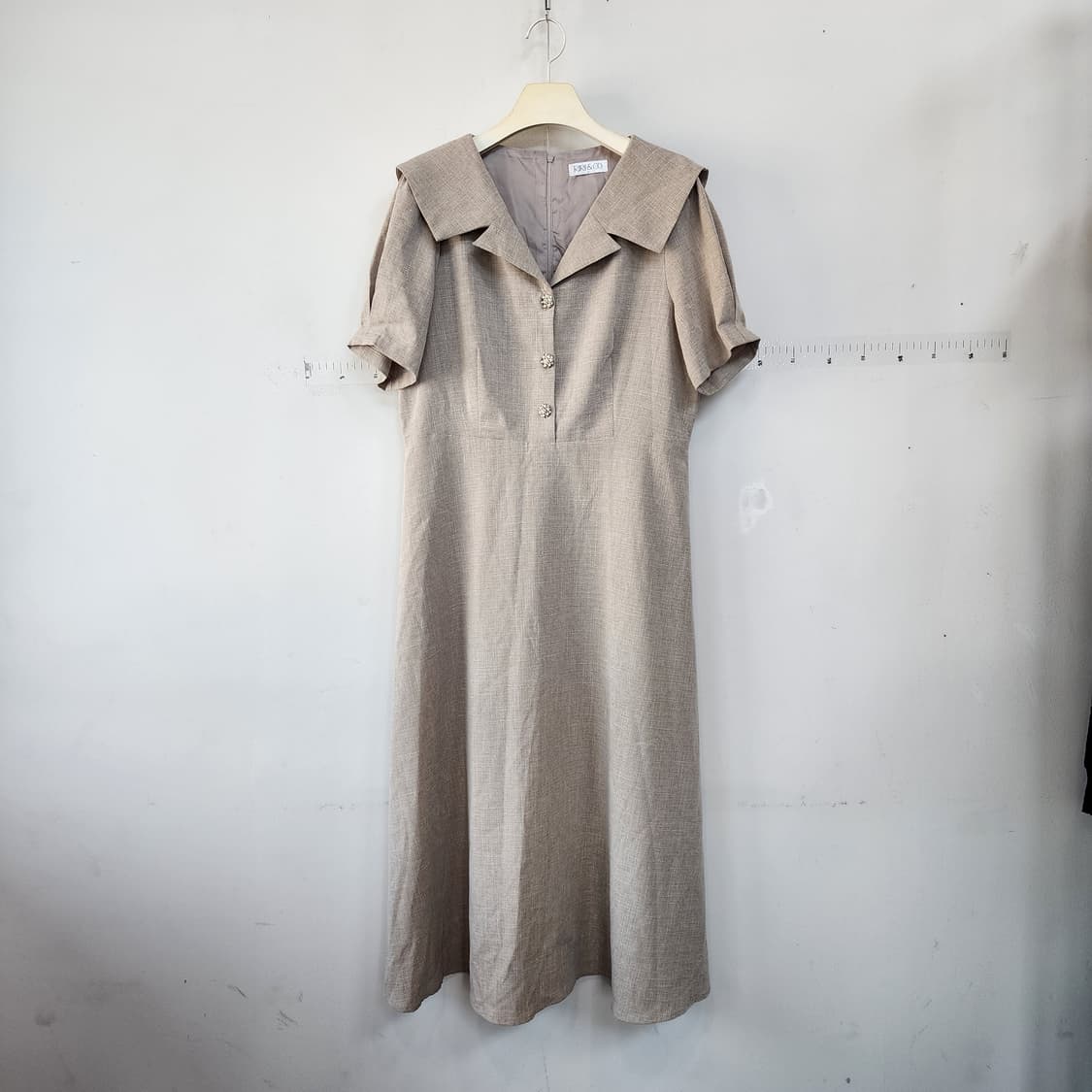 리리앤코 카라넥 린넨 원피스 상품이미지1