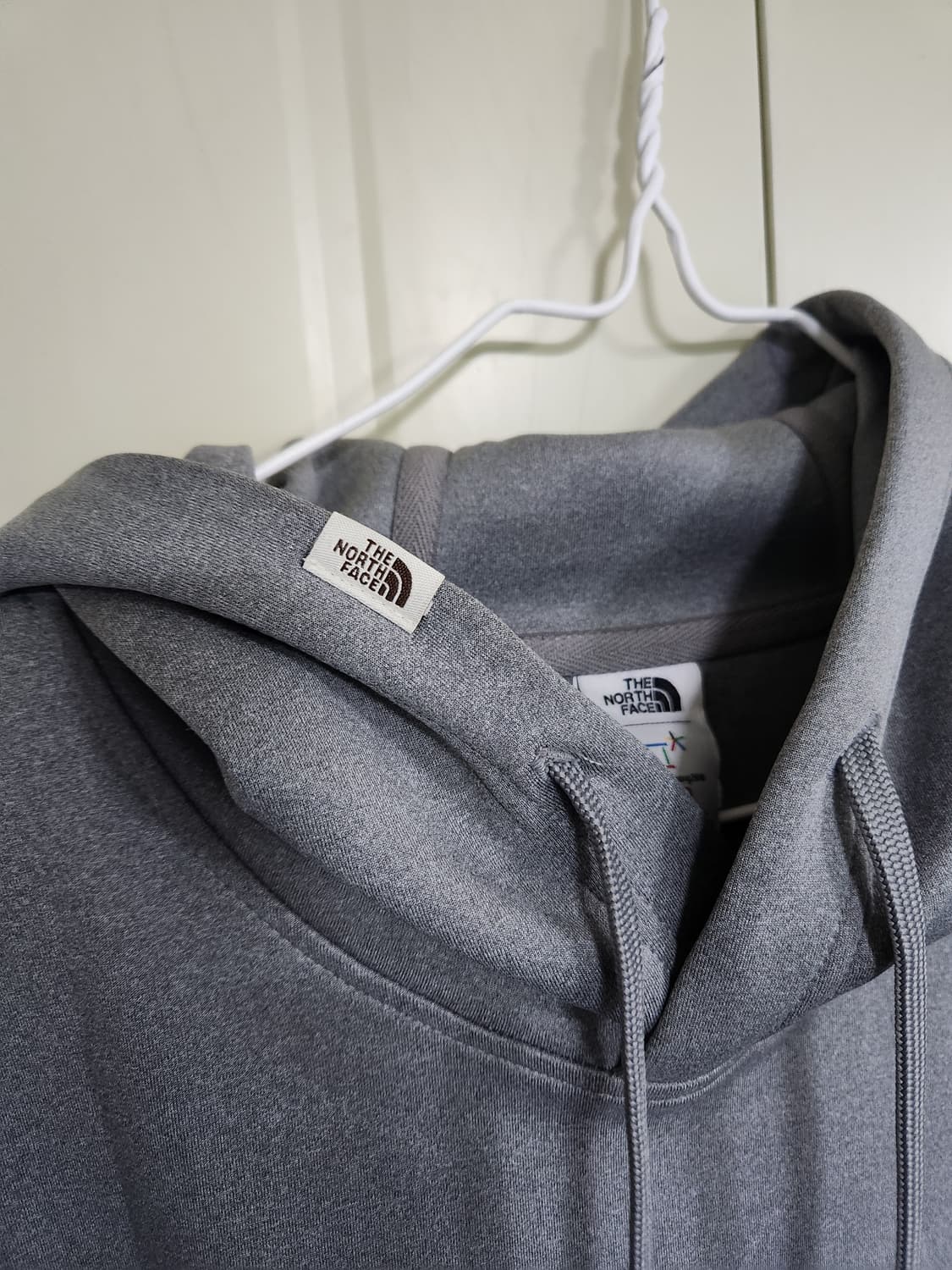 노스페이스 평창올림픽 후드티 XL(105) 회색 상품이미지5
