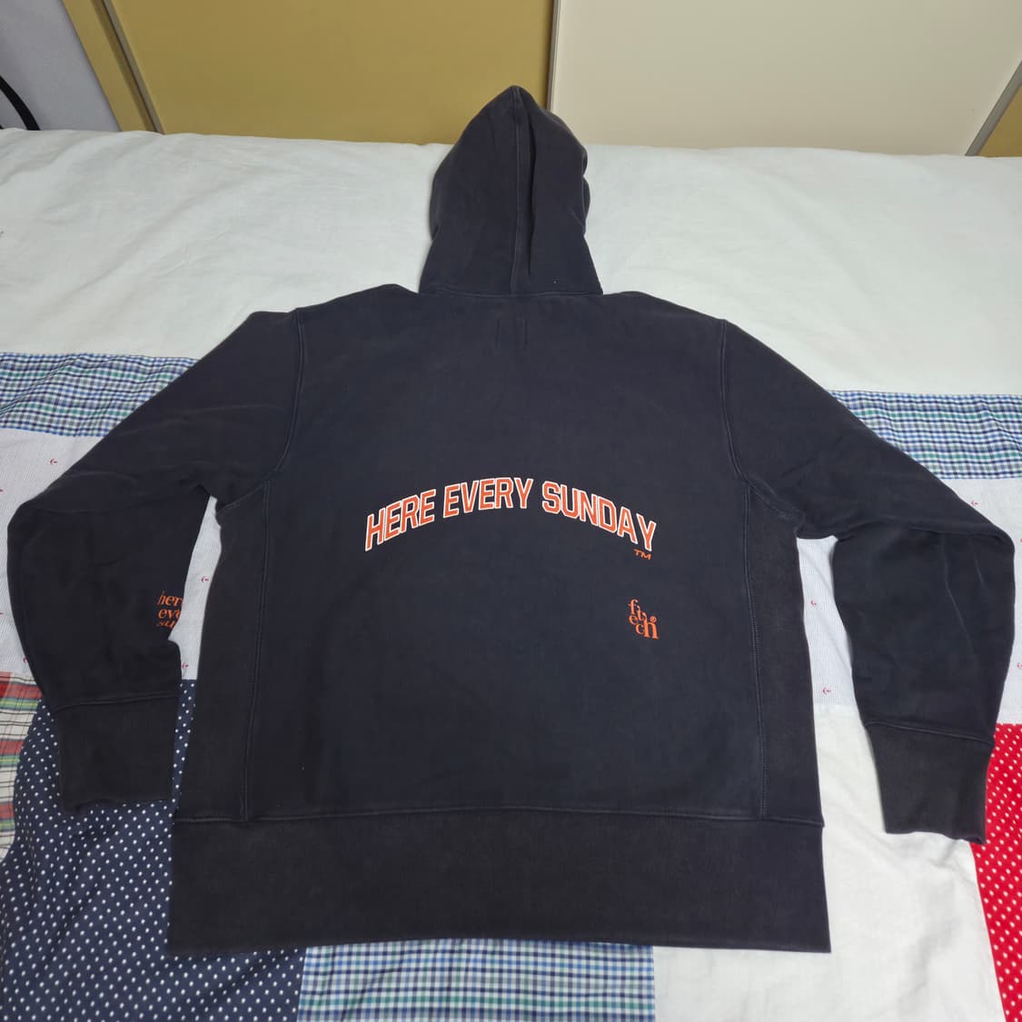 [M] fetch 후드티 네이비 상품이미지2