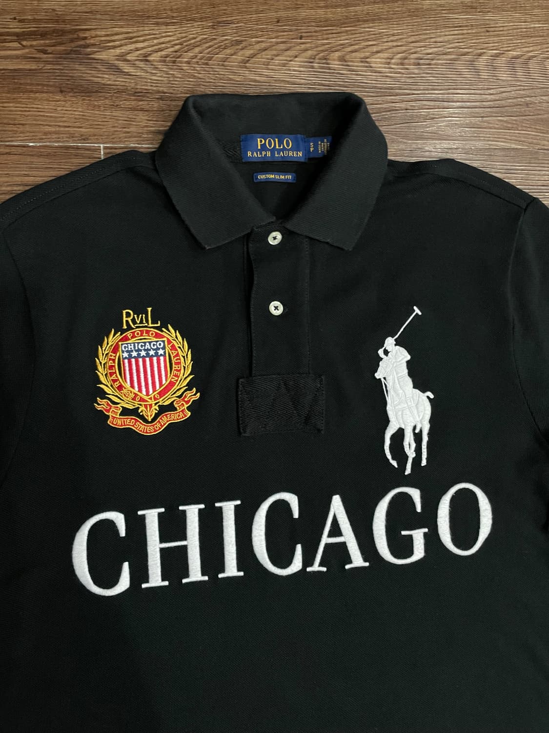 폴로 치프키프 빅포니 시카고 PK 카라티 블랙 상품이미지2