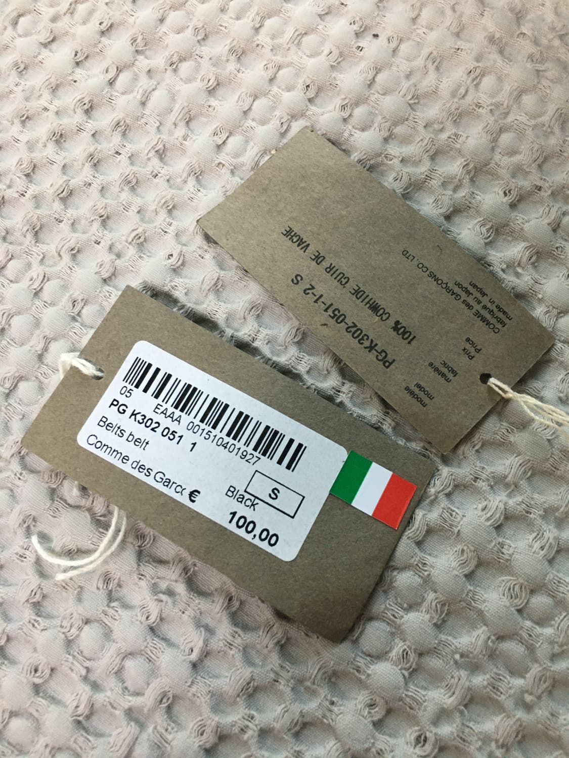 꼼데가르송 옴므 플러스 젬스톤 벨트 상품이미지5