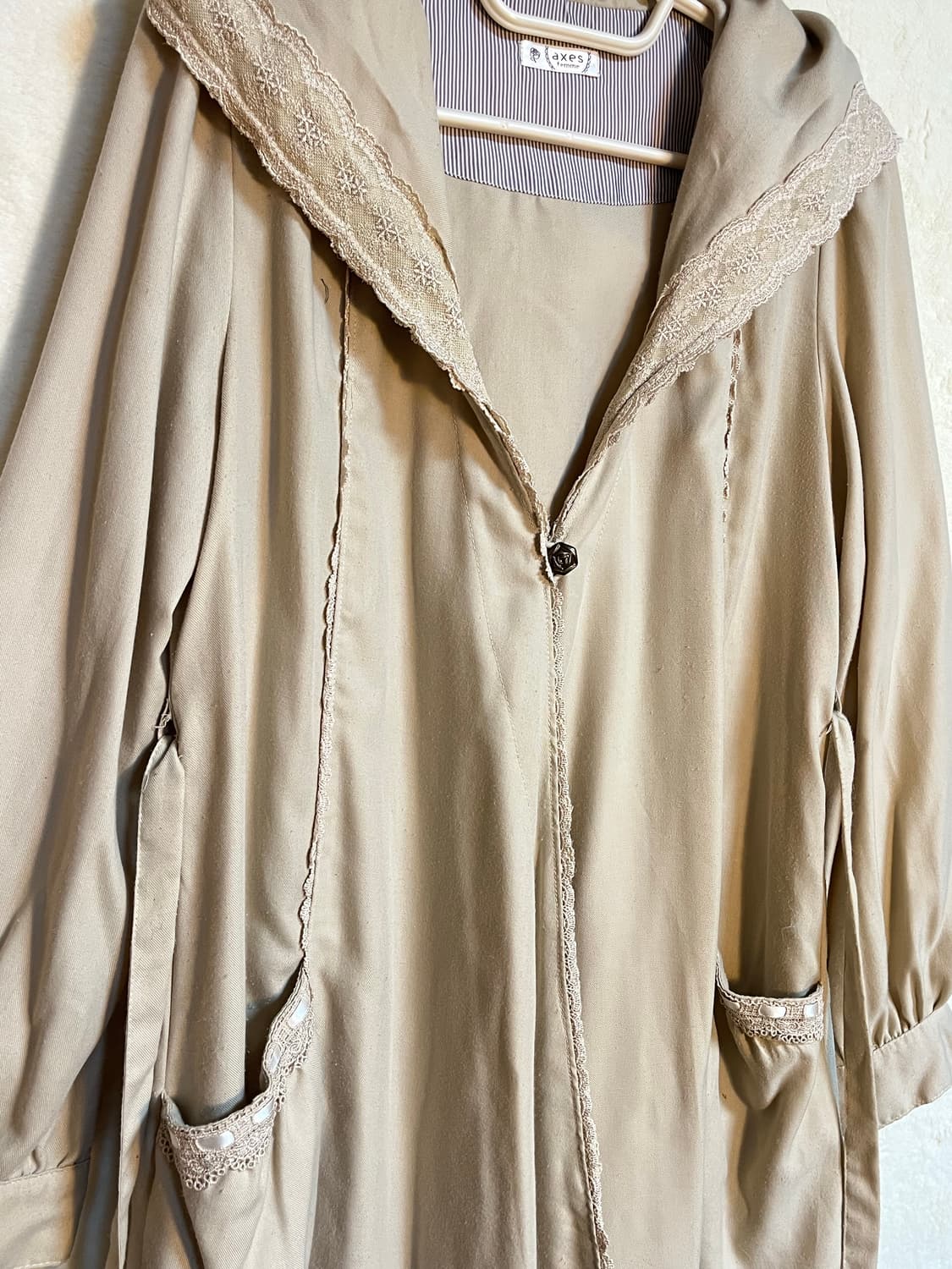 빈티지 엑시즈팜 후드 자켓 아우터 코트 상품이미지3