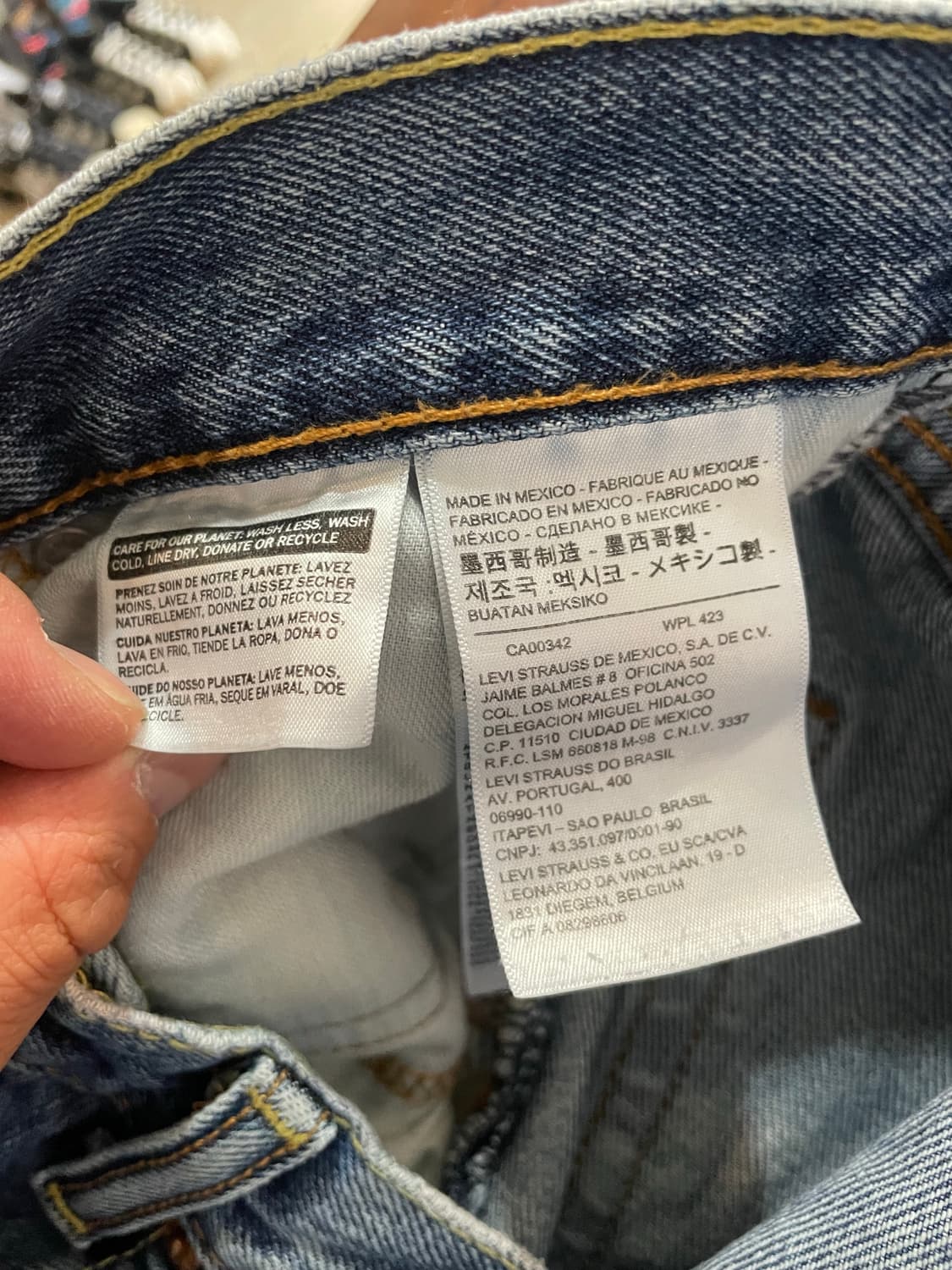 리바이스 550 34x36 (기장,허리 수선) 상품이미지7