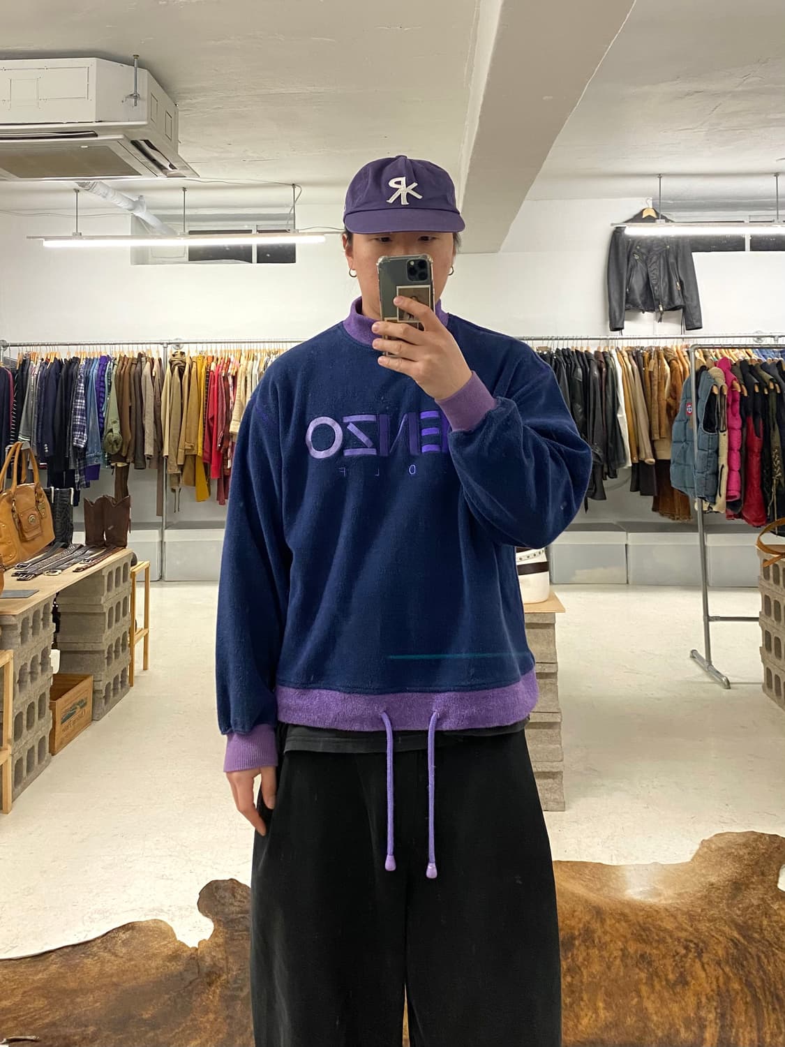 샵세일중🔥 KENZO fleece anorak 겐조 후리스 아노락 상품이미지1