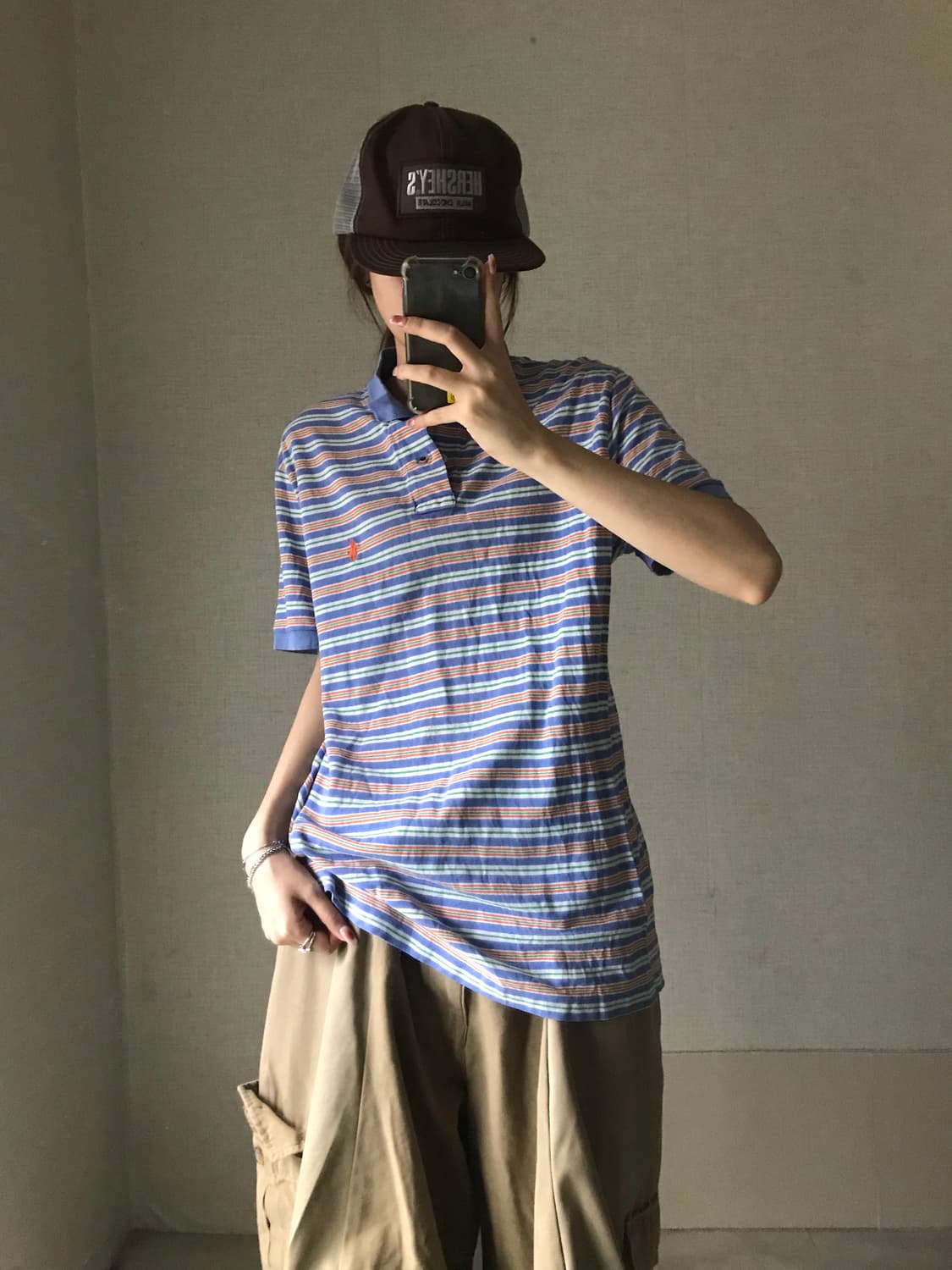 폴로 스트라이프 반팔pk 상품이미지1