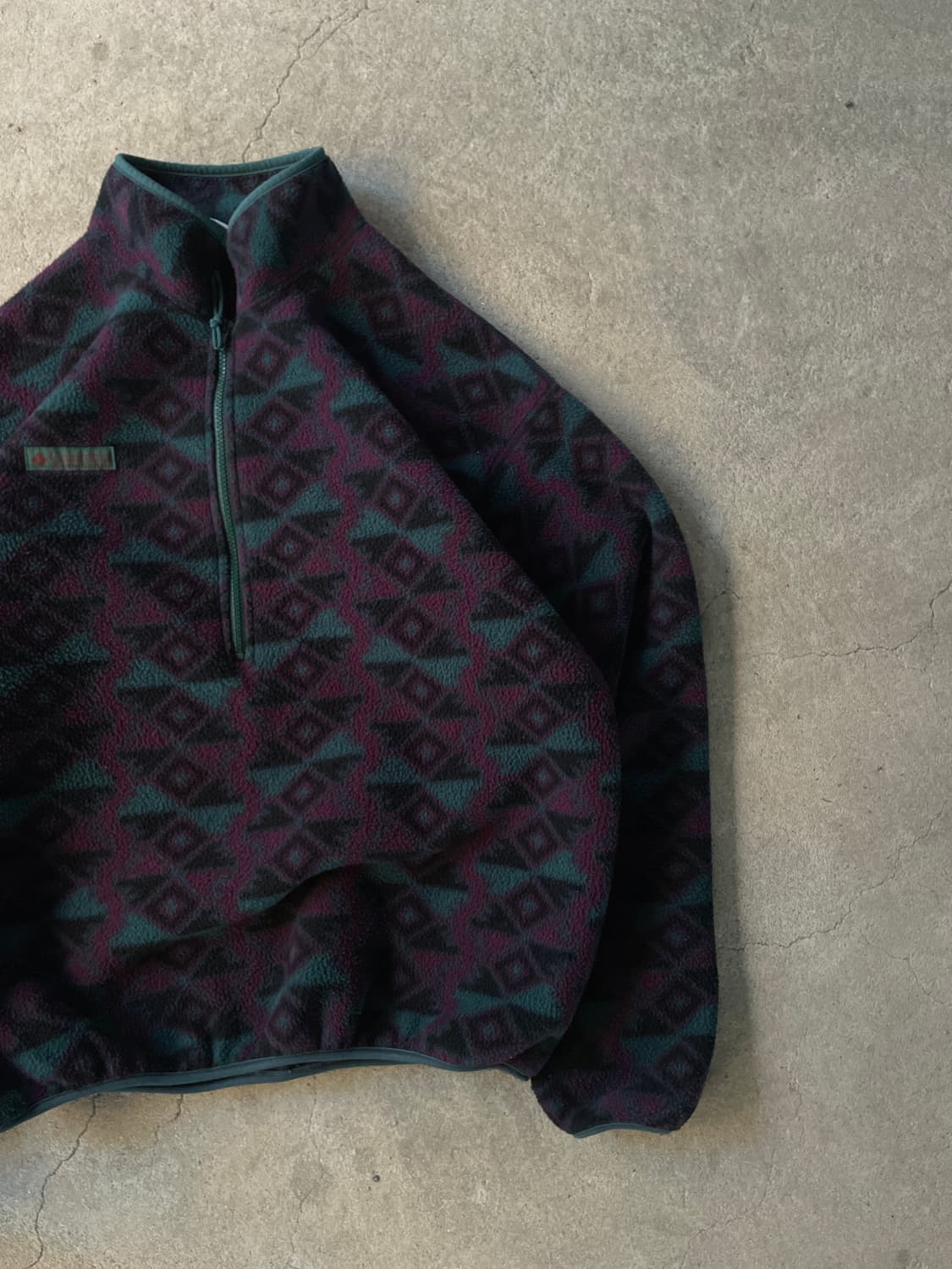 80s Columbia Aztec Fleece Zip(USA Made) 상품이미지2