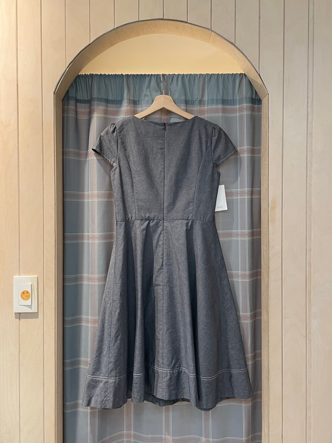 일본빈티지 셔링디테일 원피스 상품이미지5