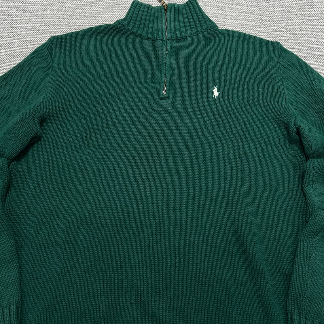 폴로 하프집업 코튼니트(18-20) 상품이미지4