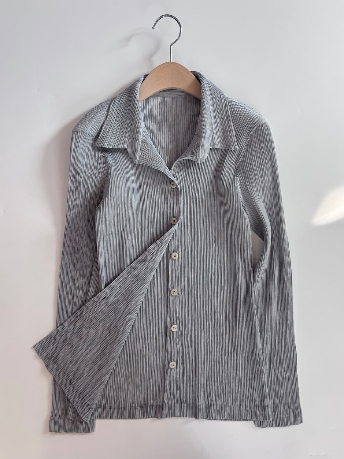 Issey Miyake 이세이미야케 플리츠플리즈 쿨그레이 셔츠 상품이미지6
