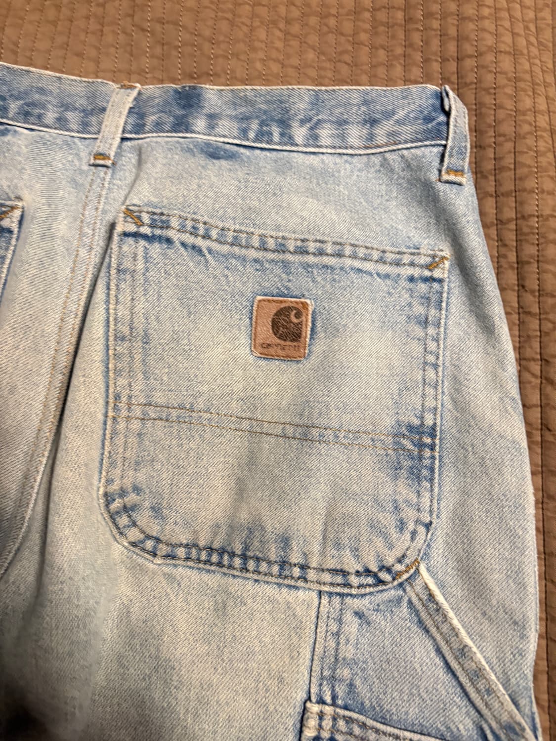 칼하트 데님 싱글니 카펜터 리페어드 30 상품이미지3