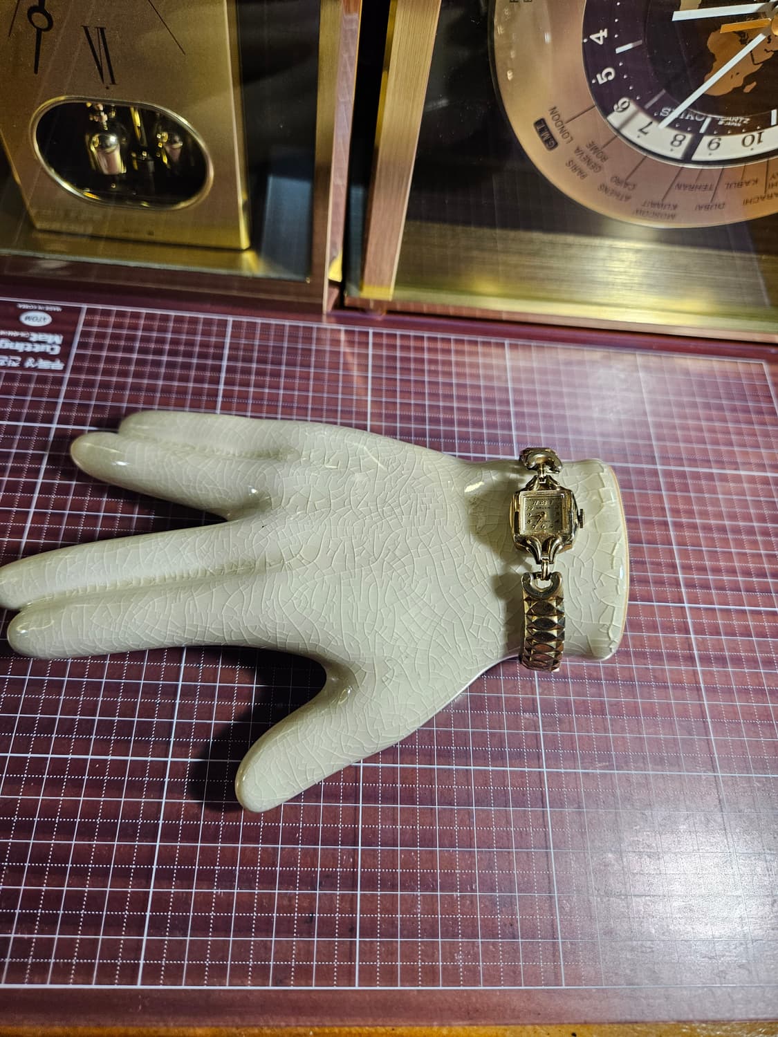 그루엔(gruen) 여성용 빈티지 수동 핸드와인딩 시계 상품이미지2