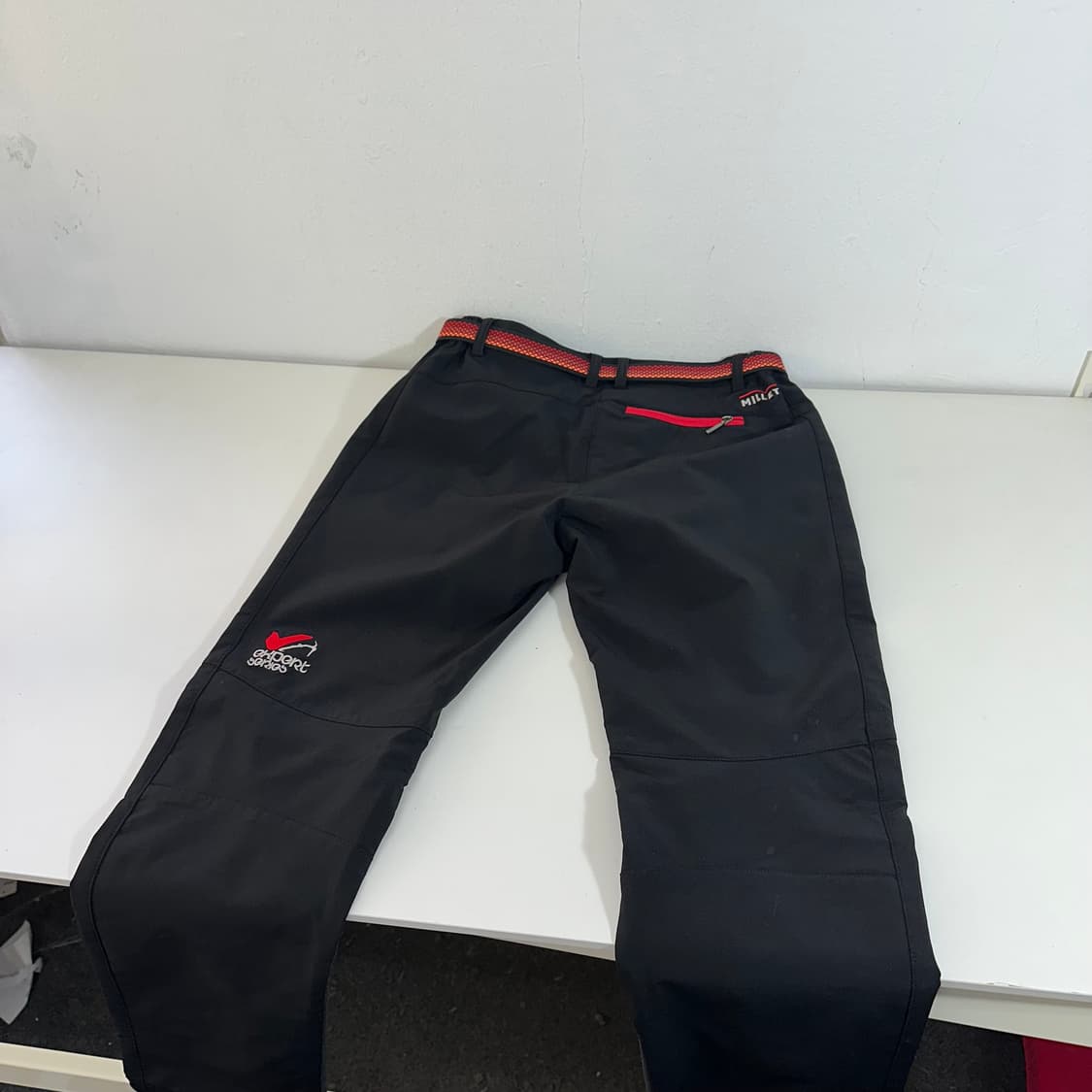 우먼M 밀레 블랙 나일론 등산팬츠 상품이미지6