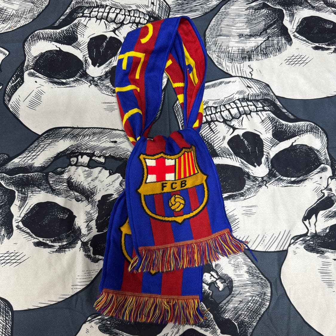 바르셀로나 공식 머플러 70x150 상품이미지1