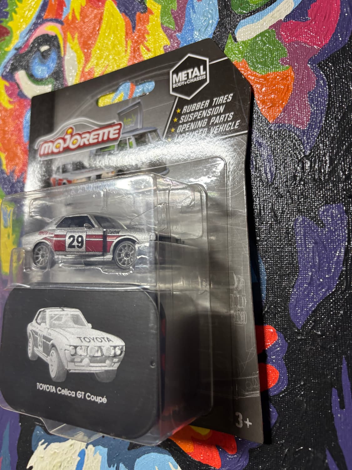 미개봉) 도요타 셀리카 gt 쿠페 다이캐스트 인테리어 소품 상품이미지2