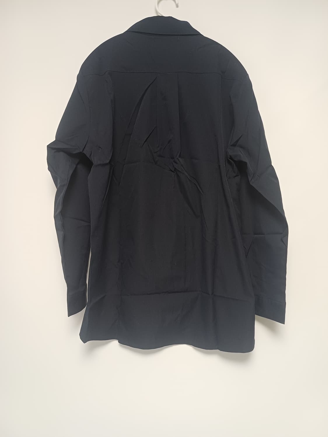 [새상품]수아레(SUARE) 스튜디오 오픈칼라 긴팔셔츠 -[M/네이비] 상품이미지2