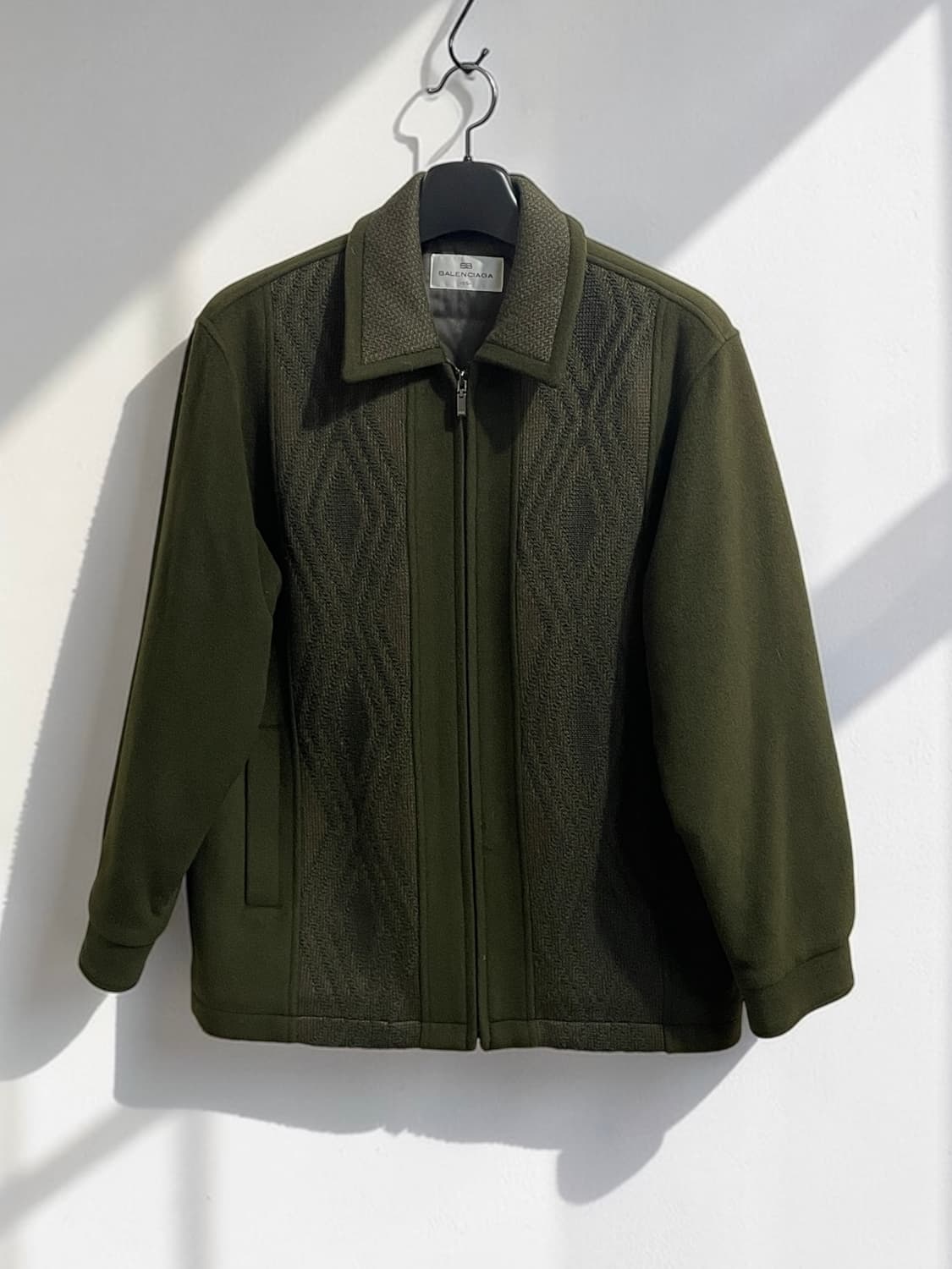 발렌시아가 울 집업 자켓 상품이미지1