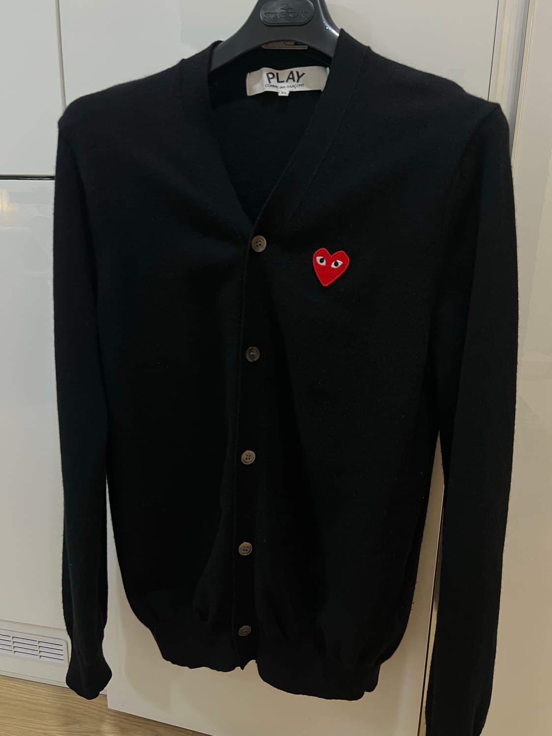 꼼데가르송 블랙가디건 xl 상품이미지1