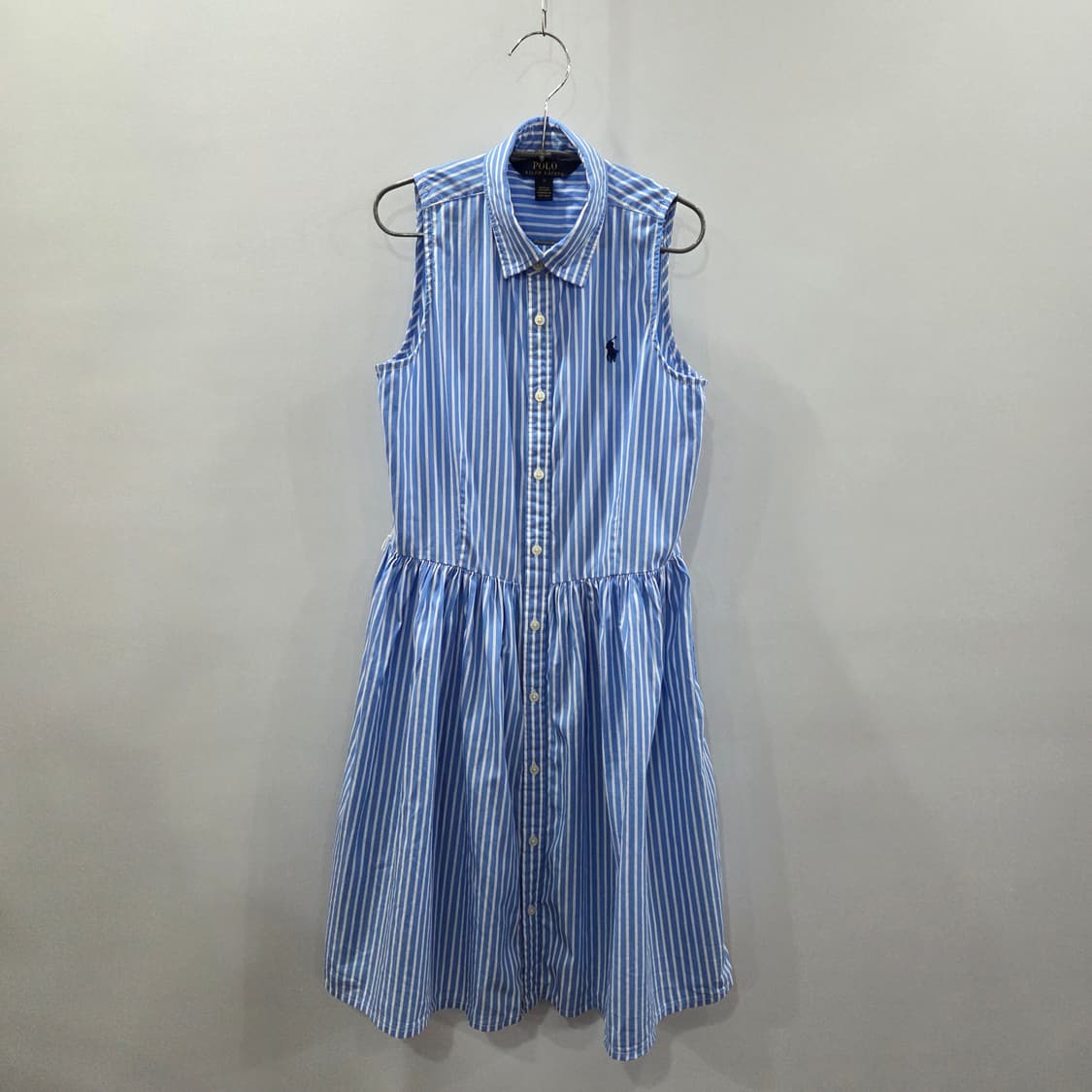 폴로랄프로렌 여아 스트라이프 셔츠 민소매 원피스 12 상품이미지1