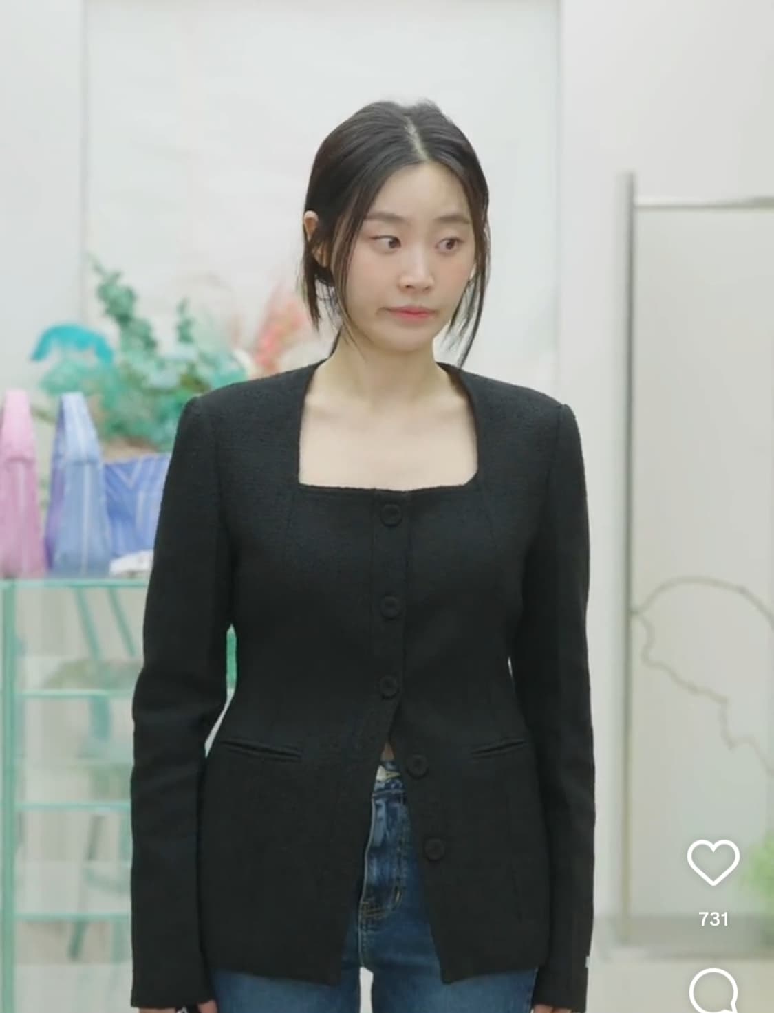 인스턴트펑크 슬림 울자켓 상품이미지2