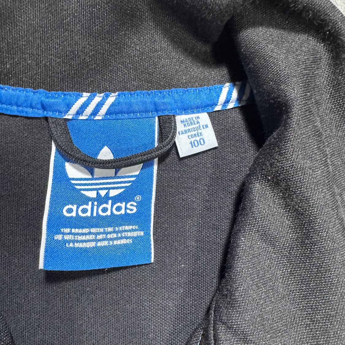 아디다스 블랙 유로파 져지 상품이미지3