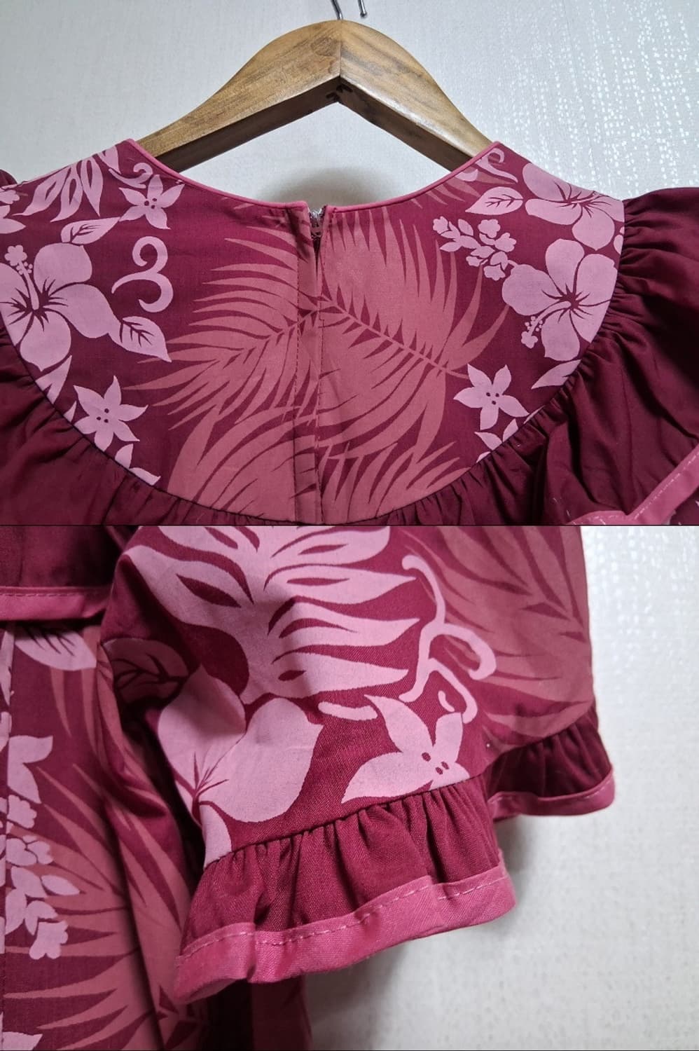 하와이 Carol Bennett 하와이안 훌라원피스 코스프레 여성xxs
 상품이미지5