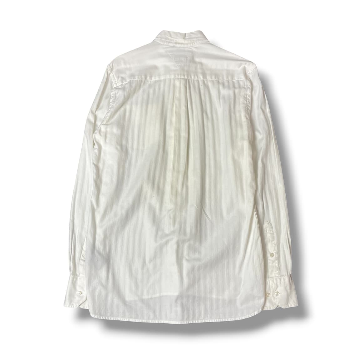 타미힐피거 옥스퍼드 코튼 미니로고 화이트 셔츠 S 상품이미지2